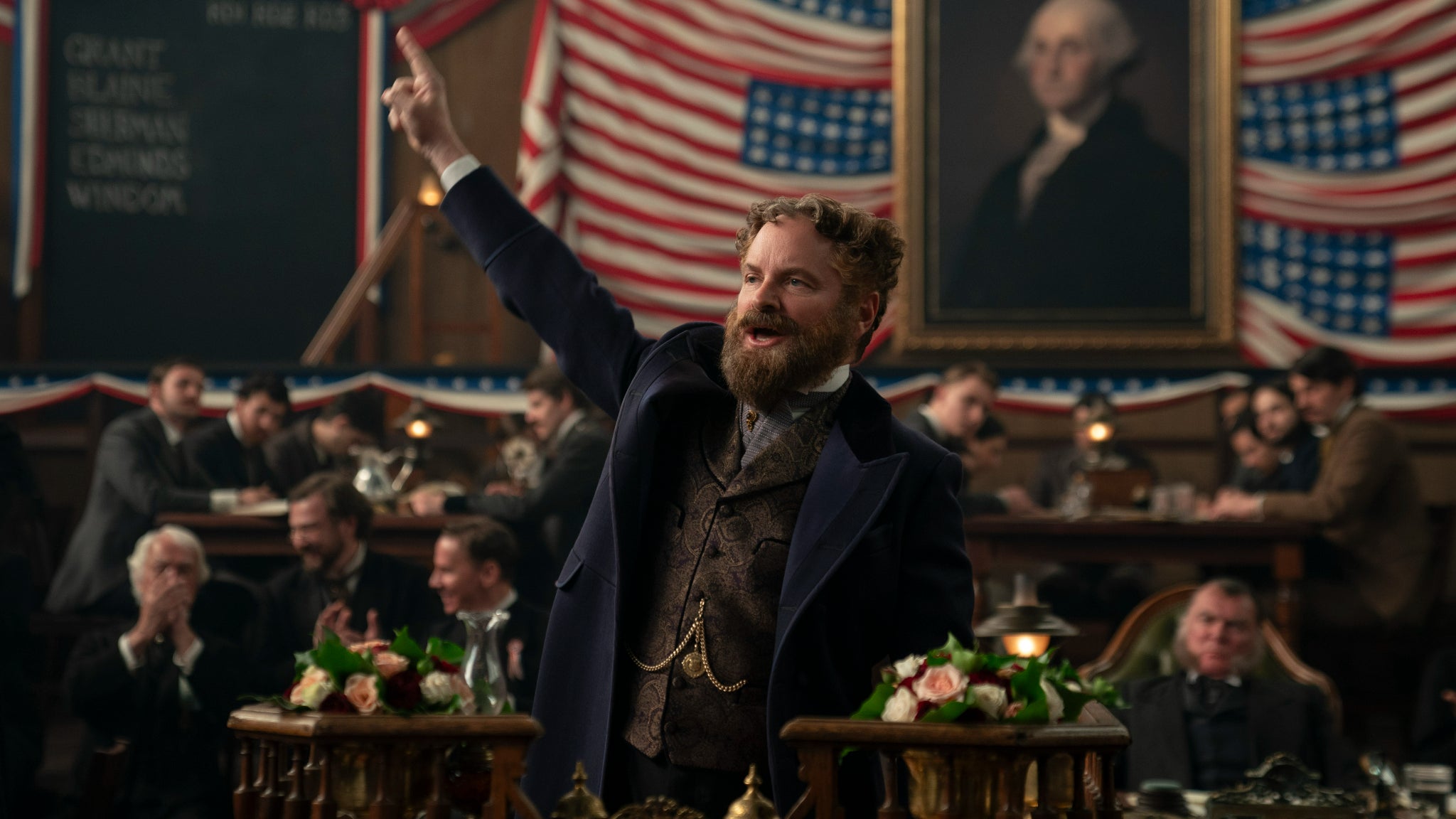 Découvrez un premier aperçu de la série "Death by Lightning", prochainement sur Netflix. 