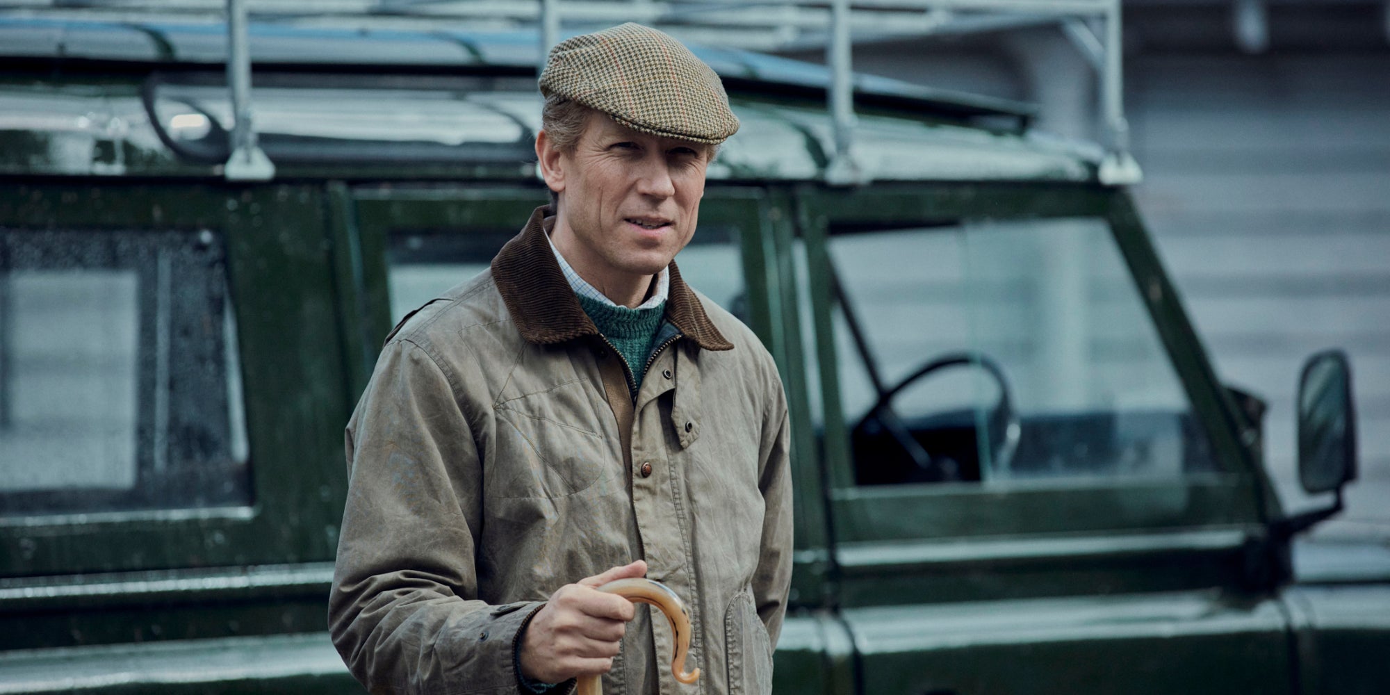Tobias Menzies dans la peau du prince Philip dans la saison 4 de "The Crown".