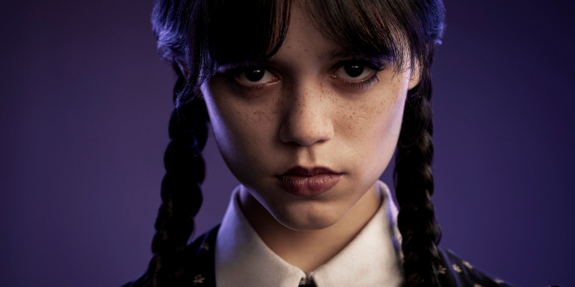 Jenna Ortega dans le rôle de Mercredi, pour la série de Tim Burton inspirée de La Famille Addams