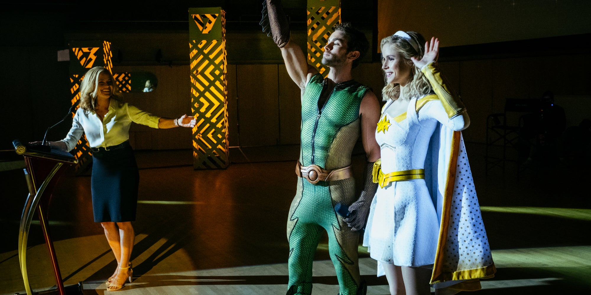 L'homme-poisson et Stella dans The Boys sur Amazon Prime Video.