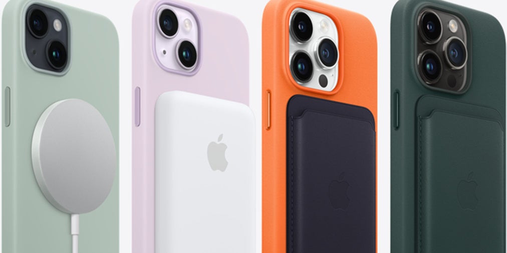 Les derniers modèles d'iPhone équipés des accessoires MagSafe 