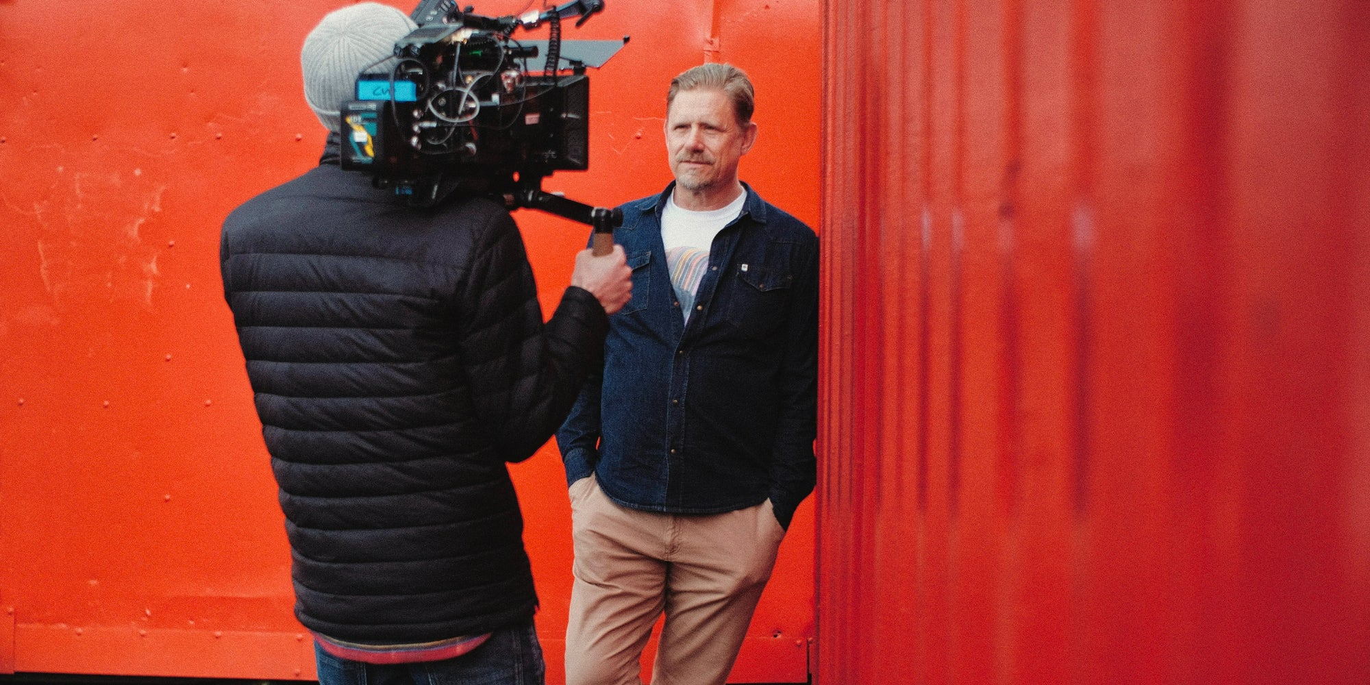 Peter Schmeichel, gardien légendaire de Manchester United, dans le documentaire ''99'', à voir sur Prime Video. 