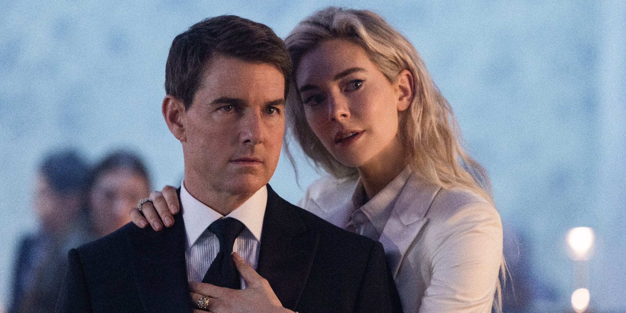 Tom Cruise et Vanessa Kirby dans la première partie de ''Mission : Impossible - Dead Reckoning'', disponible en VOD chez SFR. 