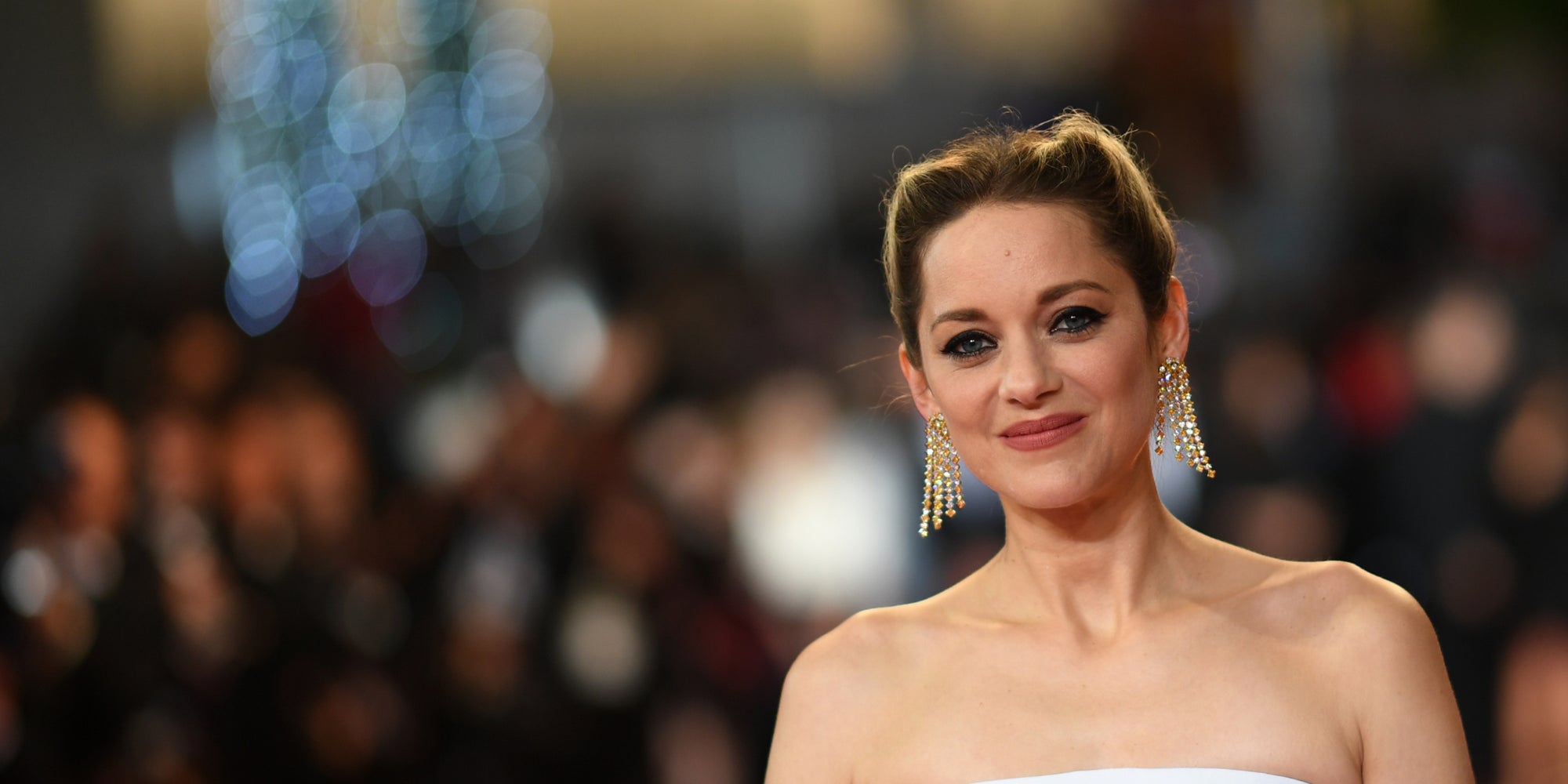 Marion Cotilllard, sur le tapis rouge du Festival de Cannes en mai 2018.