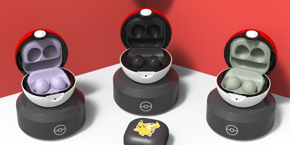 L'édition spéciale Pokémon des Samsung Galaxy Buds2.