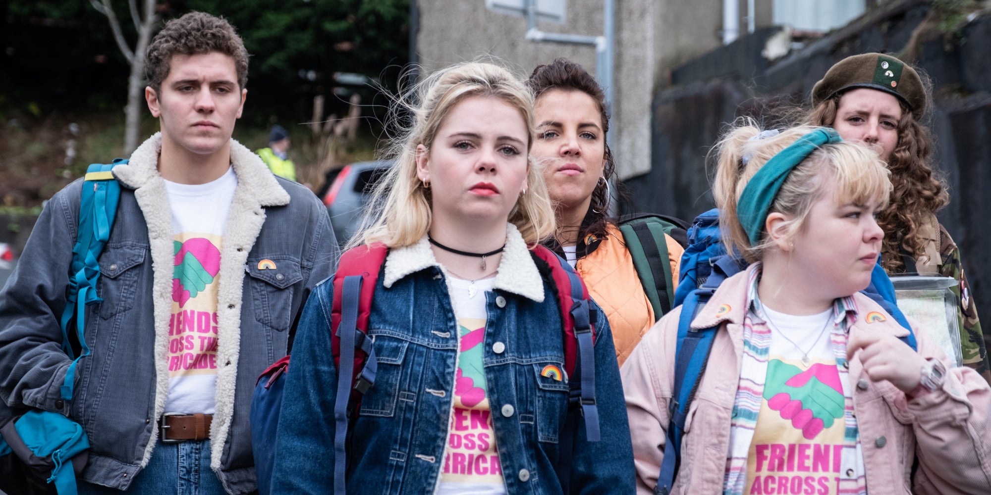 L'hilarante série nord-irlandaise Derry Girls, sur Netflix.