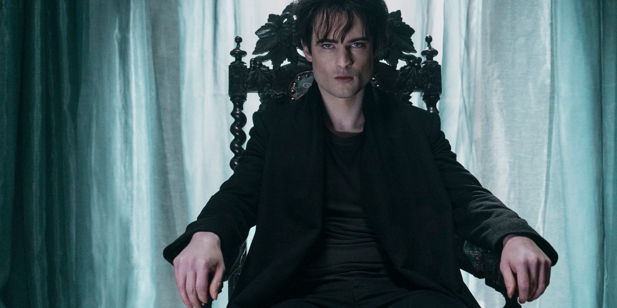 Tom Sturridge interprète Dream dans la série "Sandman", qui revient pour une suite, prochainement sur Netflix 