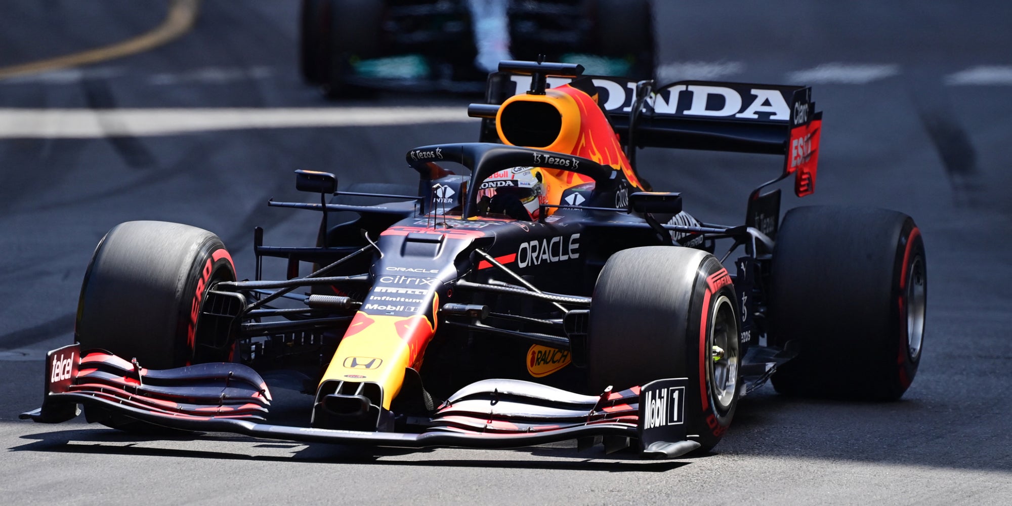 Max Vestappen durant le Grand Prix de Monaco de Formule 1, le 23 mai 2021