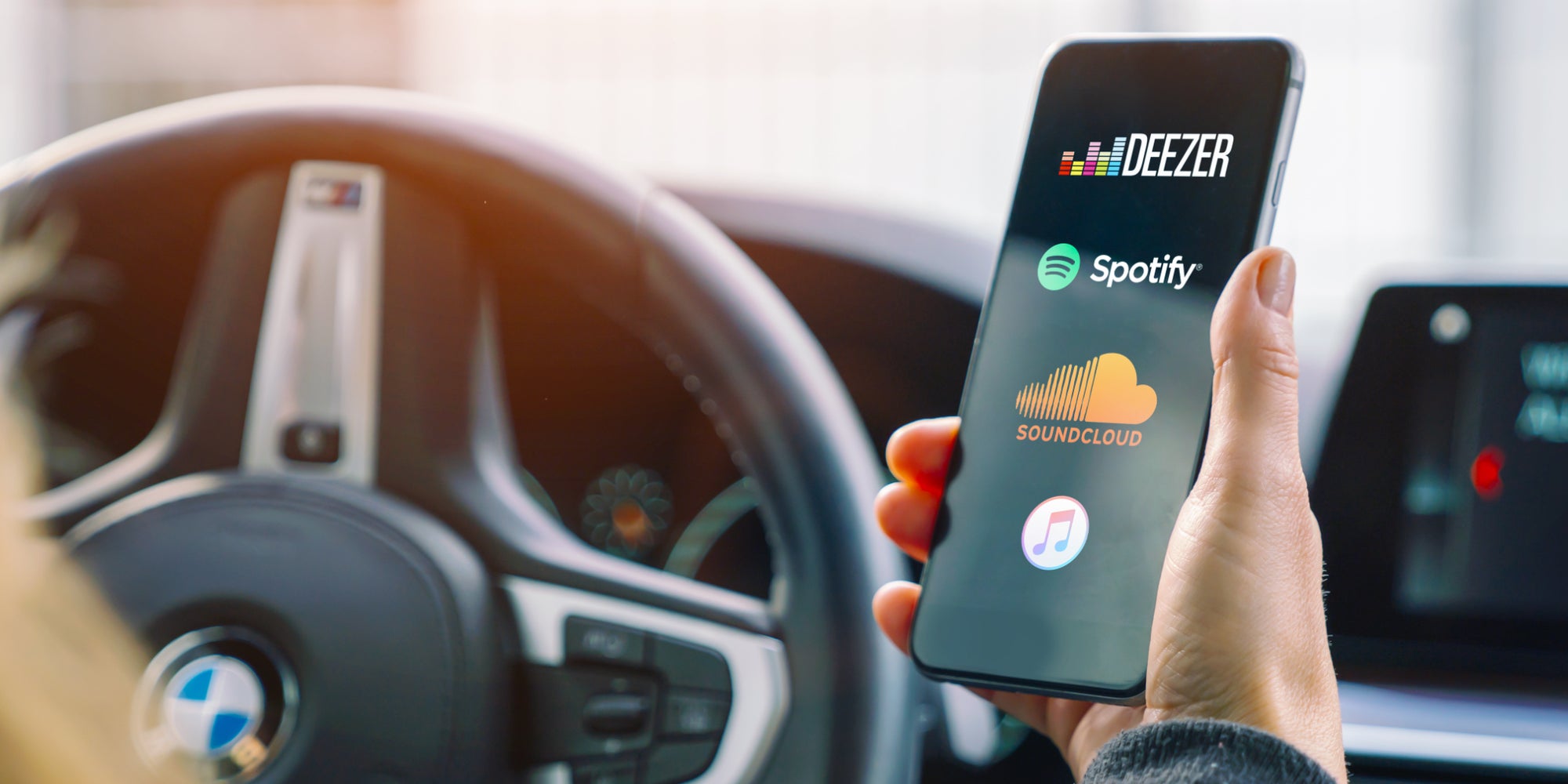 Sur Deezer, il est possible d'importer des playlists de Spotify ou Apple Music