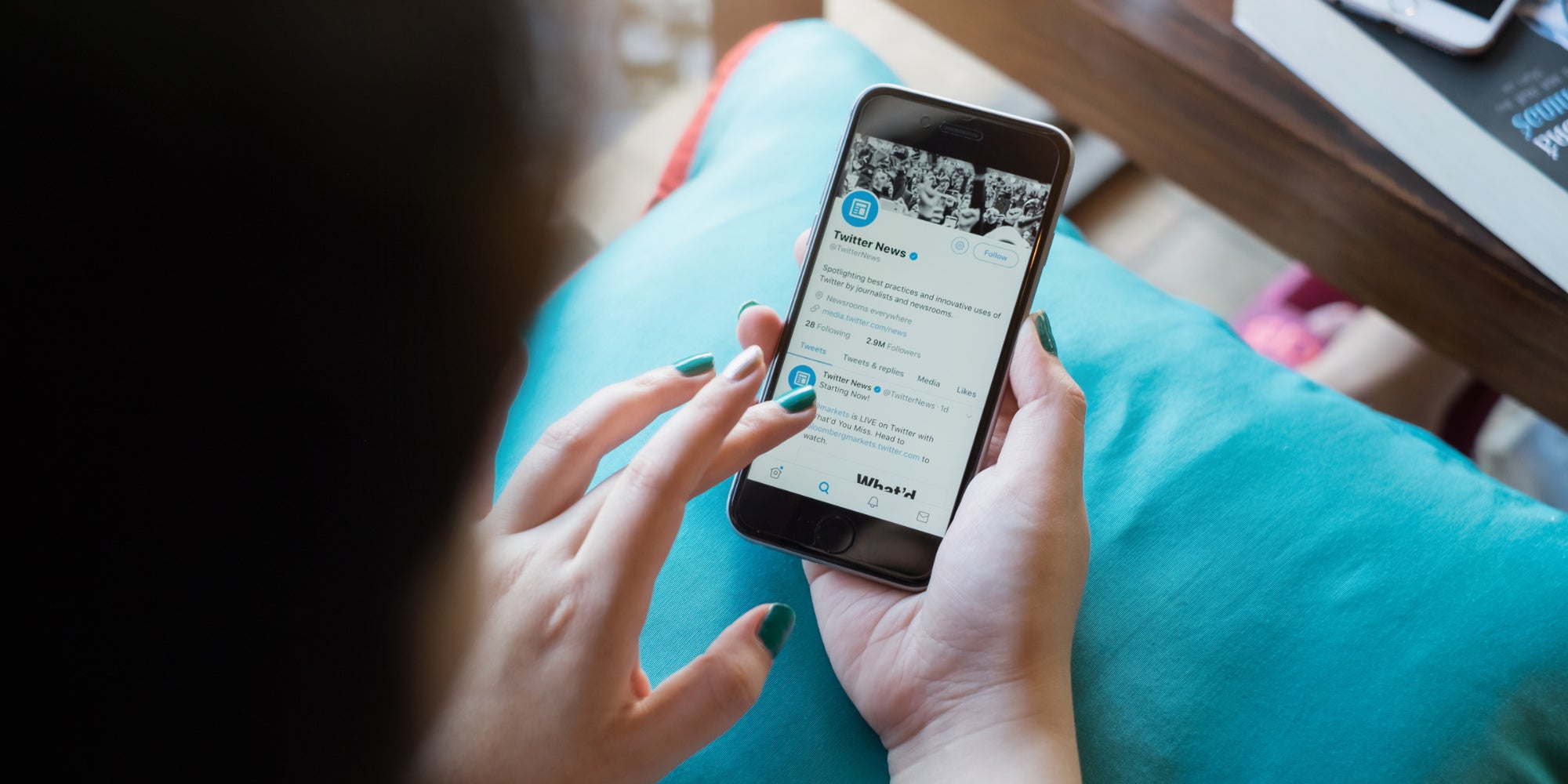 Partagez vos "Fleets", soit vos "pensées volatiles" sur Twitter.