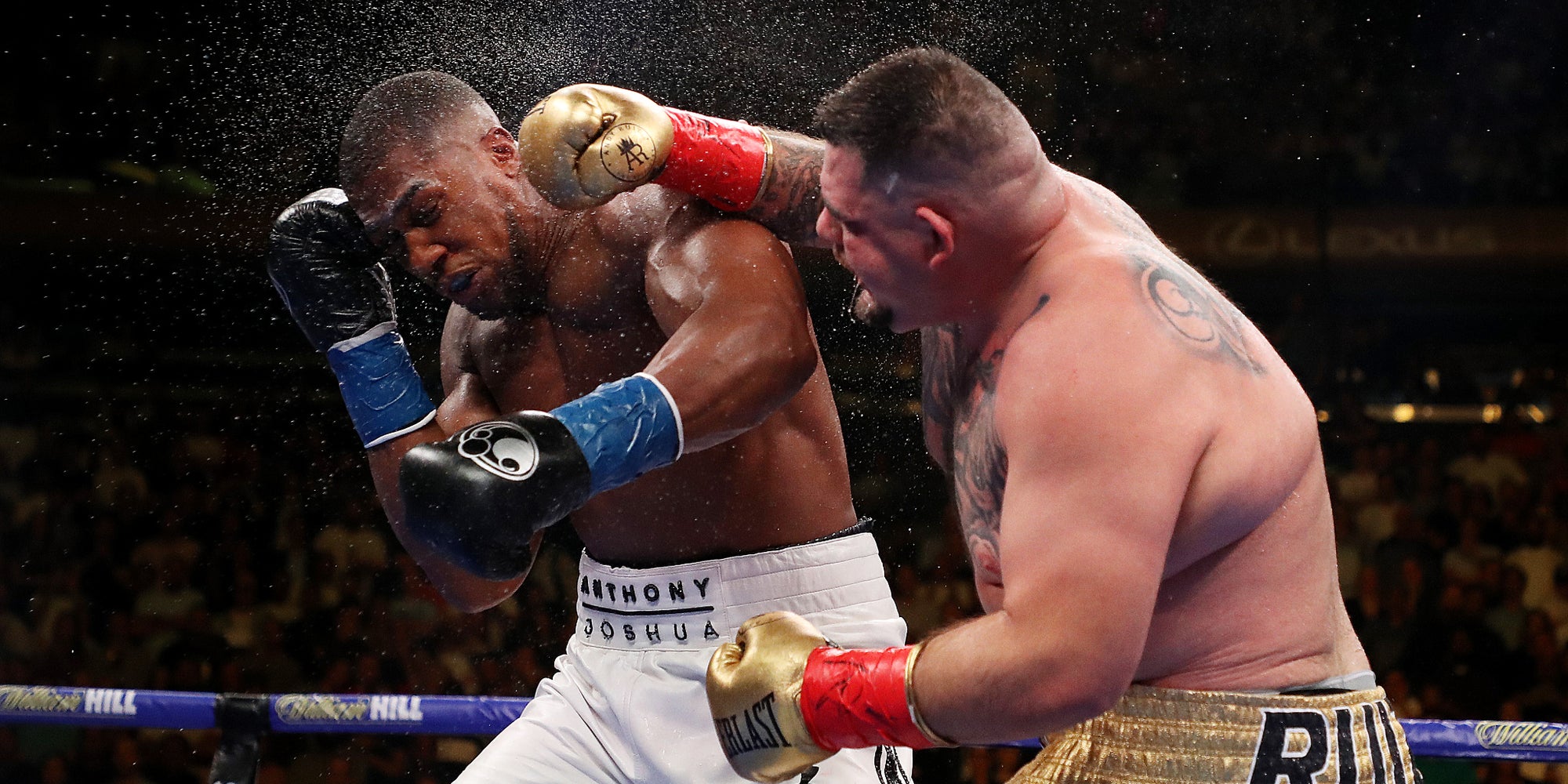 Anthony Joshua a perdu ses trois titres de champion du monde face à Andy Ruiz au Madison Square Garden, à New York, le 1er juin 2019.