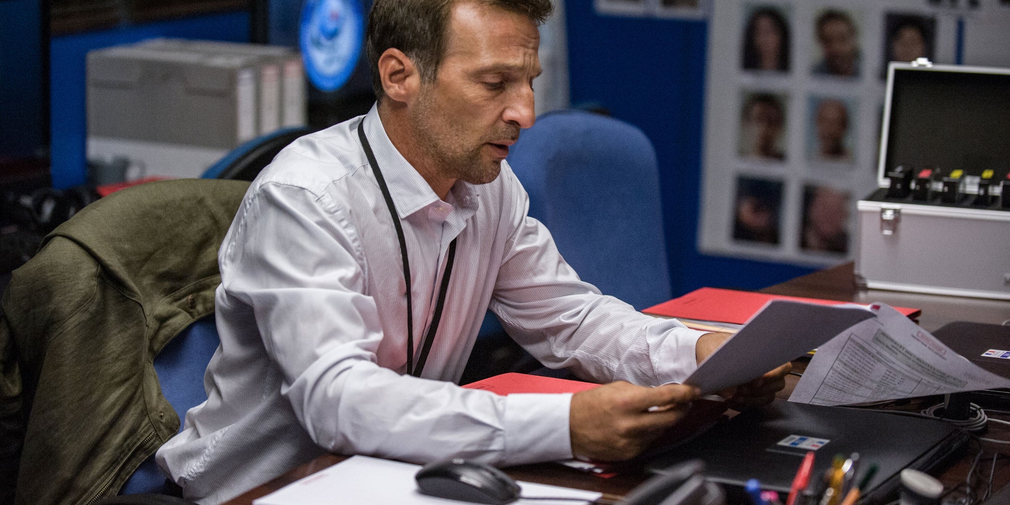Mathieu Kassovitz alias Malotru dans la saison 5 du "Bureau des Légendes". 