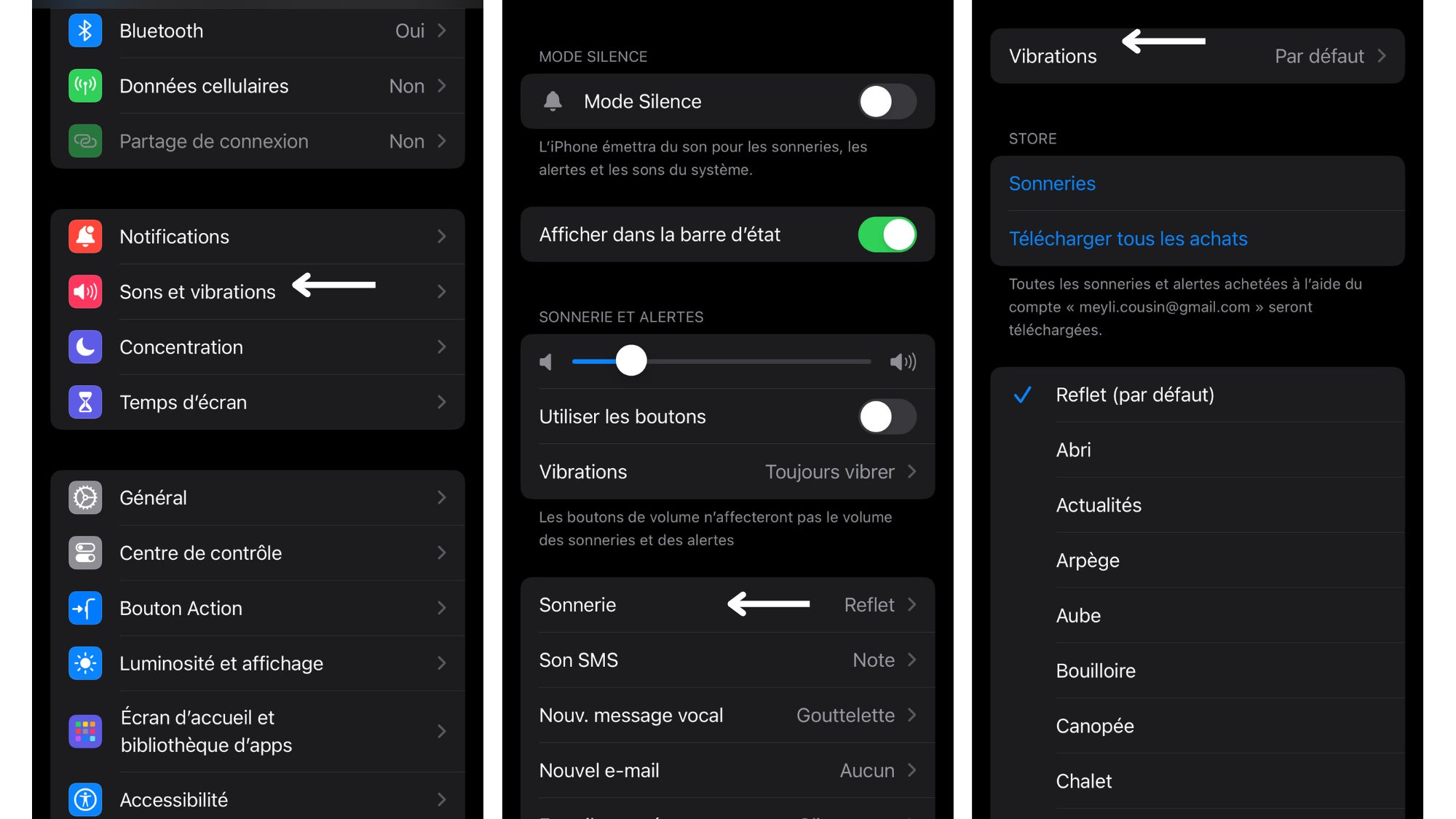 Voici les trois premières étapes pour accéder aux paramètres des vibrations de votre iPhone. Voici les trois premières étapes pour accéder aux paramètres des vibrations de votre iPhone.