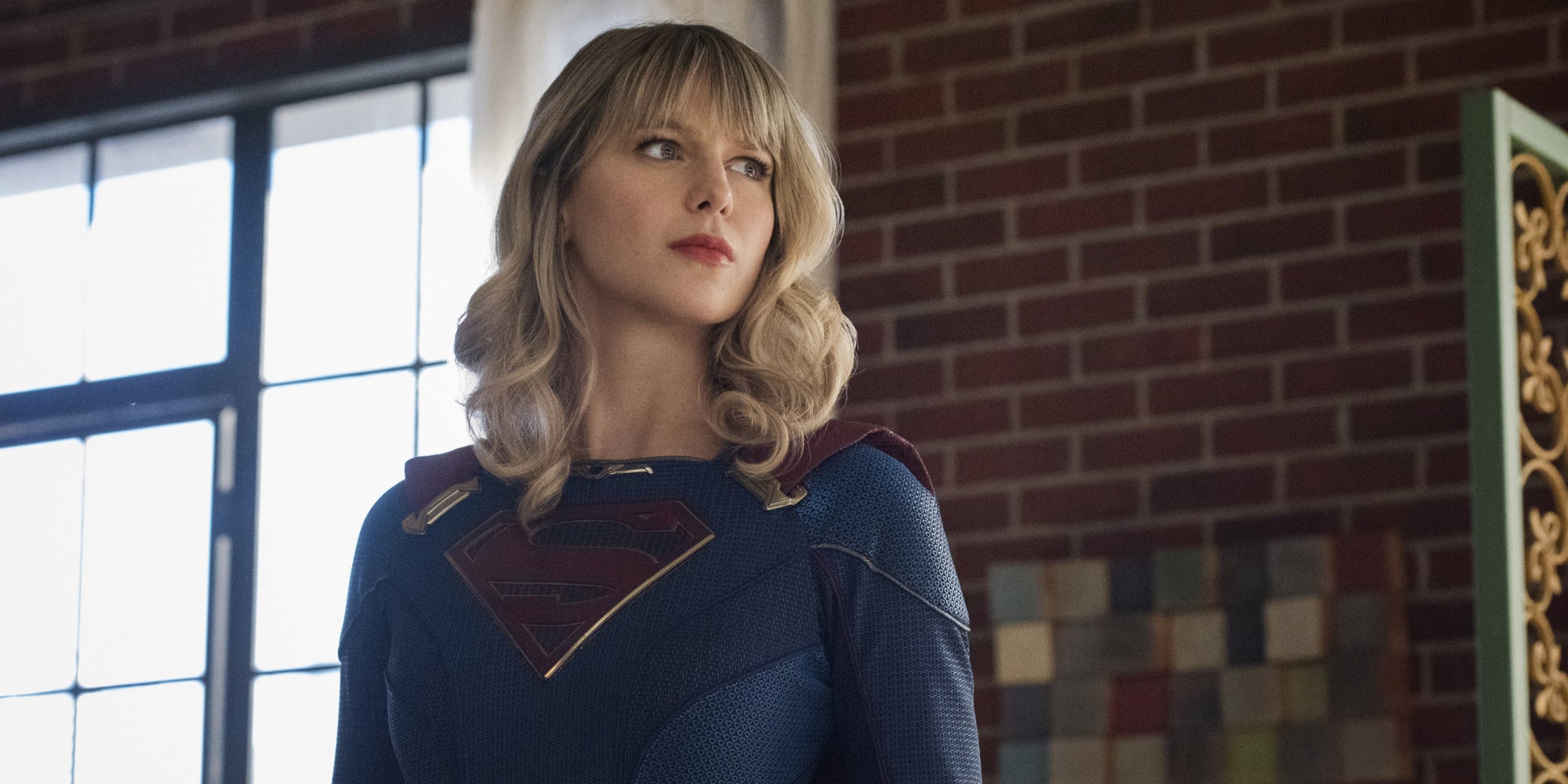 Melissa Benoist, alias Kara Danvers, dans la saison 5 de "Supergirl".