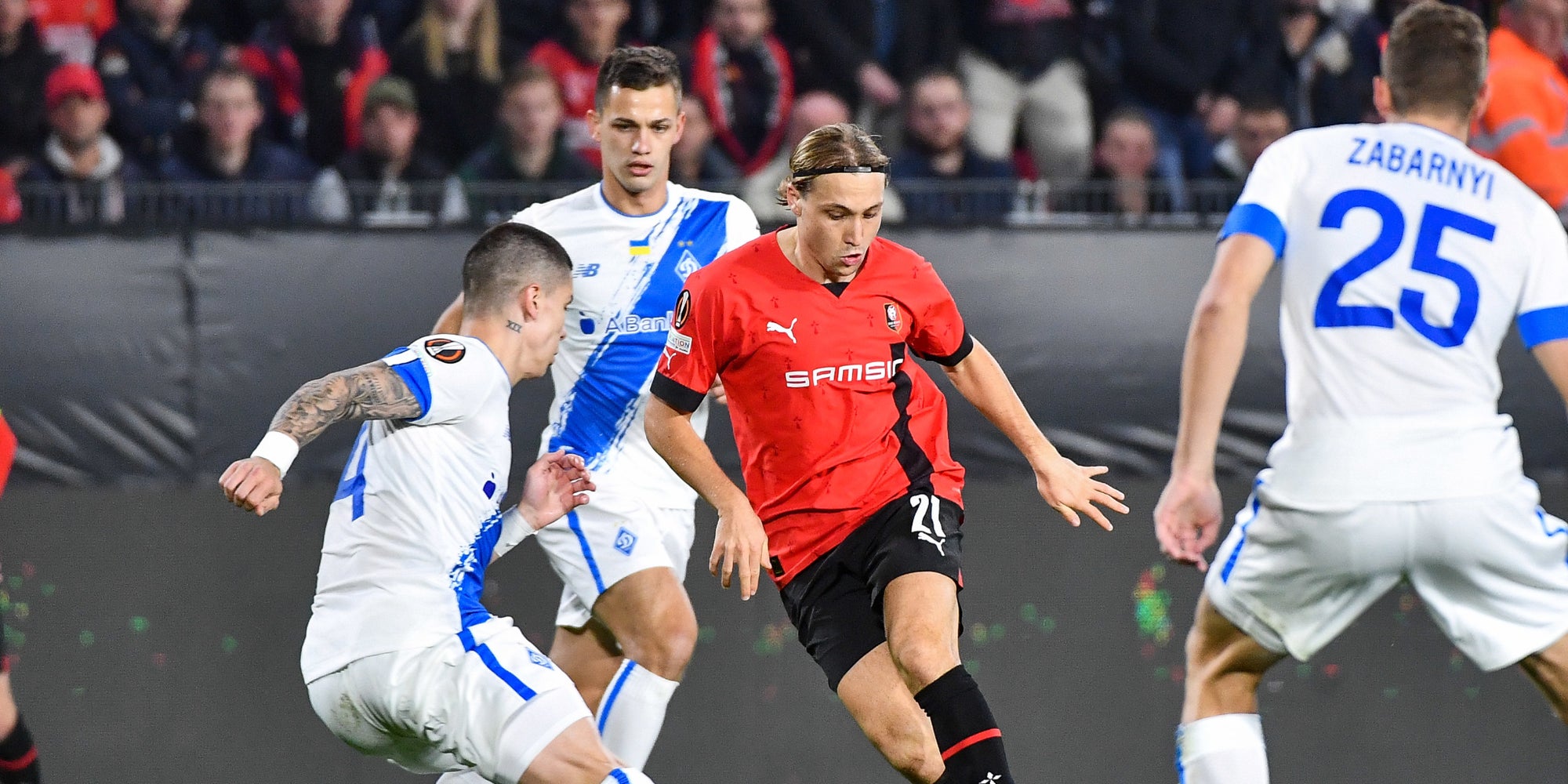 Rennes - Dynamo Kiev en Ligue Europa, le 6 octobre 2022 au Roazhon Park, Rennes