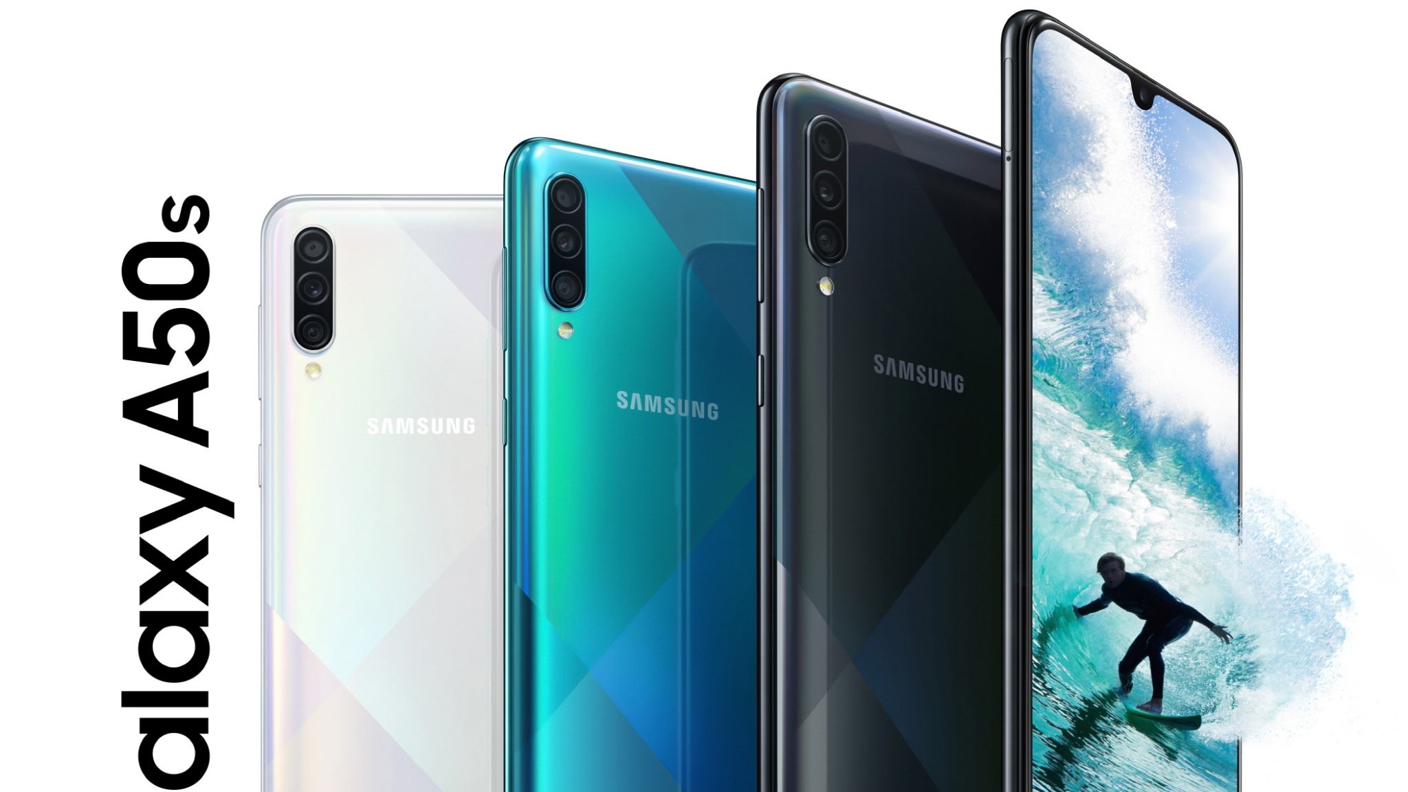 Le Galaxy A50, le smartphone bon marché signé Samsung.