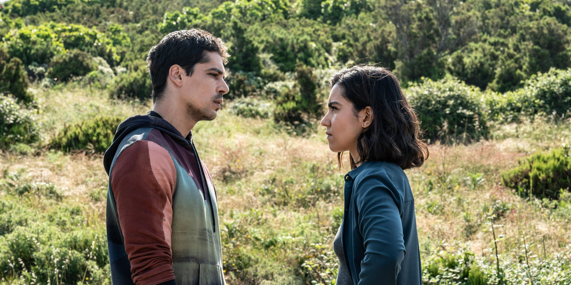 Raphaël Acloque et Lina El Arabi dans ''Plaine Orientale''.