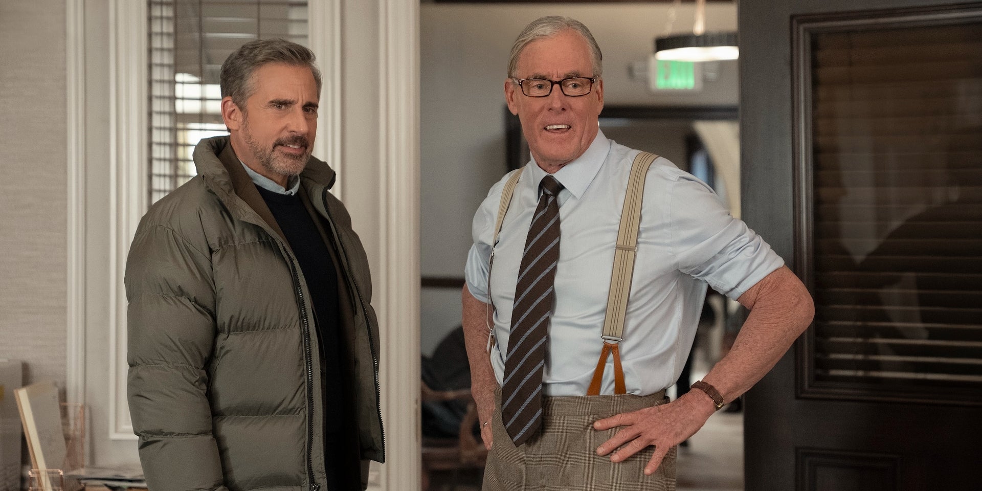 Steve Carell et John C. McGinley sont à l'affiche de la série "Rooster" sur HBO Max. 