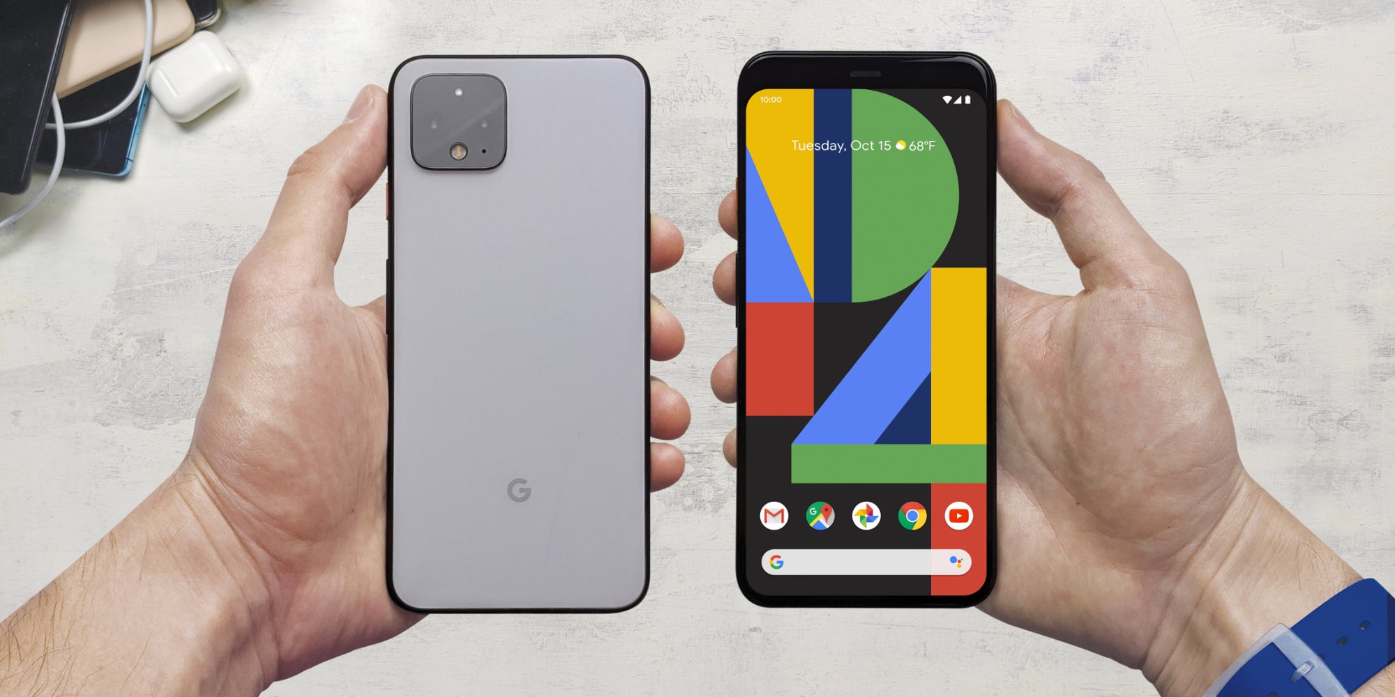 Certains utilisateurs du Google Pixel 5 (ici le Pixel 4 en photo) ont découvert une particularité au niveau de l'écran