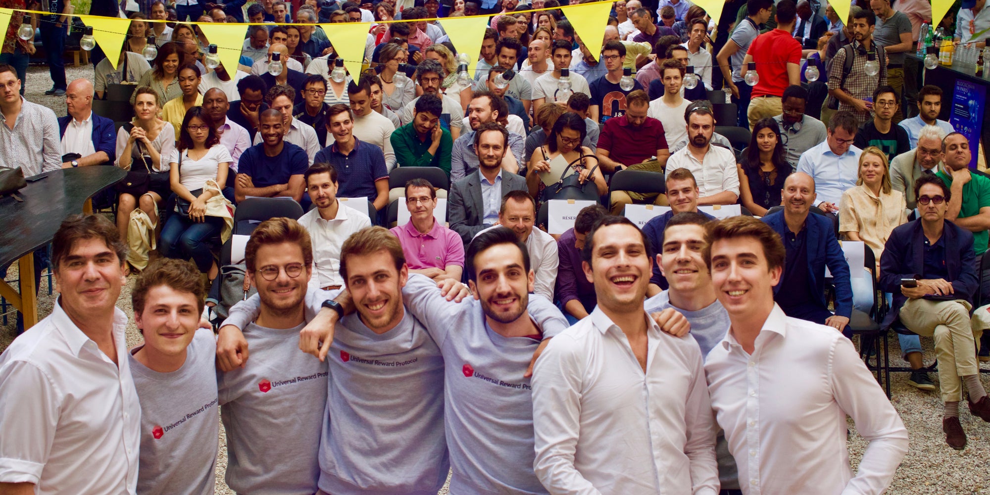 Yves Benchimol et son équipe de la start-up WeWard, une application mobile pour monétiser ses déplacements et ses données personnelles.