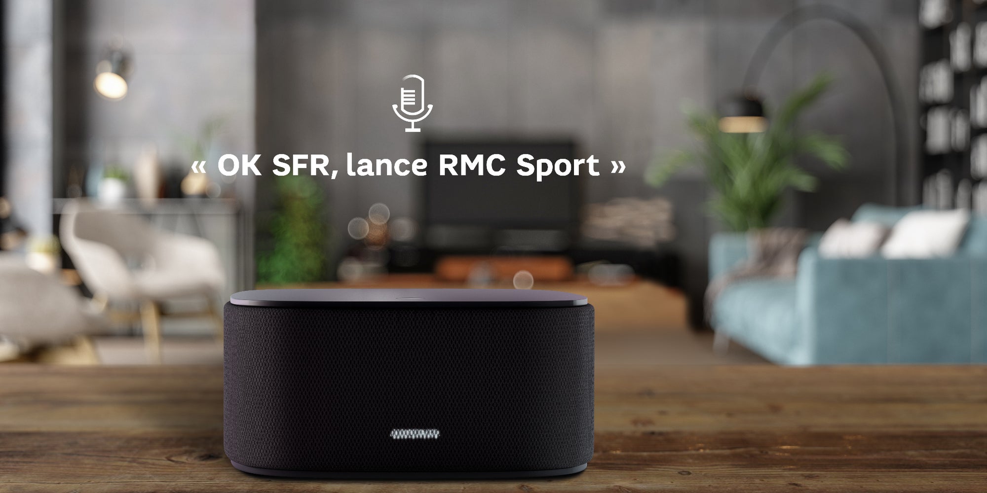 La SFR Box 8 embarque une commande vocale