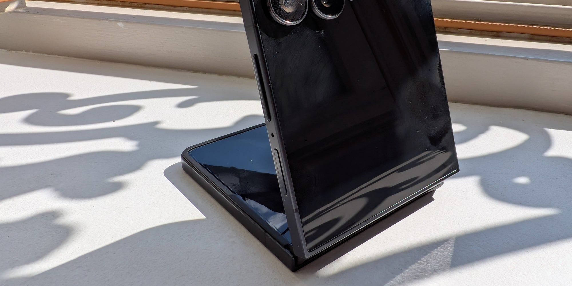 Le Samsung Galaxy Z Flip7 durant la Galaxy Unpacked 