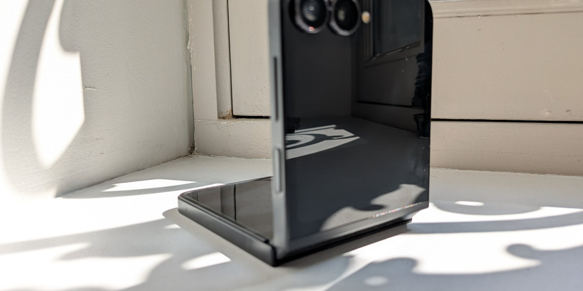 Le Samsung Galaxy Z Flip7 lors de la Galaxy Unpacked 2025.