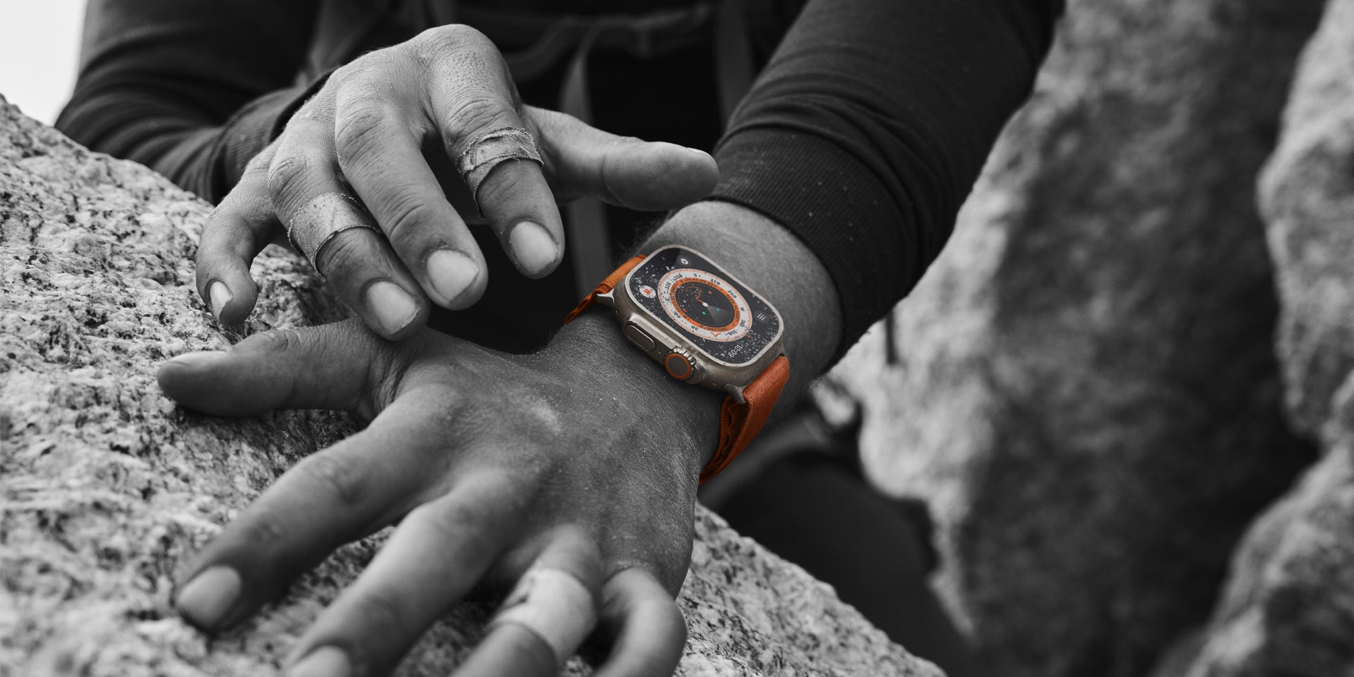 La nouvelle Apple Watch Ultra, pour les explorateurs et sportifs de l'extrême.