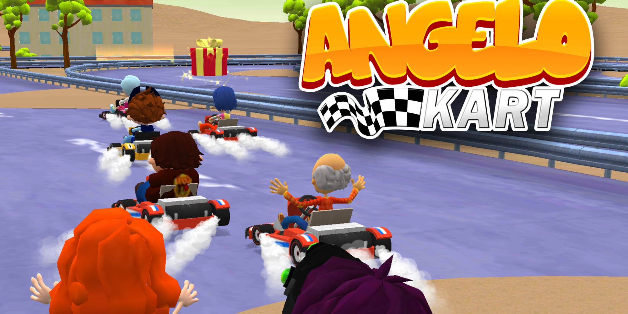 Angelo Kart est disponible sur l'application SFR JEUX, accessible depuis votre mobile
