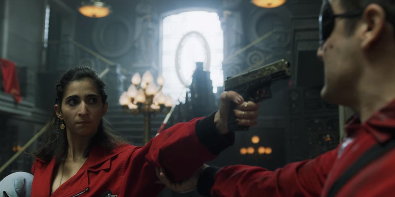 Nairobi et Palerme dans La Casa de Papel sur Netflix.