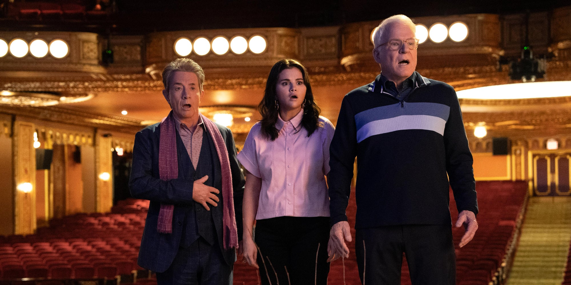 Suivez la nouvelle aventure hollywoodienne de Charles, Mabel et Oliver dans la saison 4 d'Only Murders in the Building sur Disney+ ! 