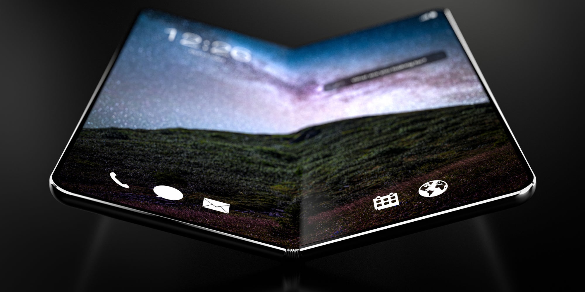 L'ère du smartphone pliable pourrait-elle remettre une vieille tendance au goût du jour ? (photo non contractuelle)