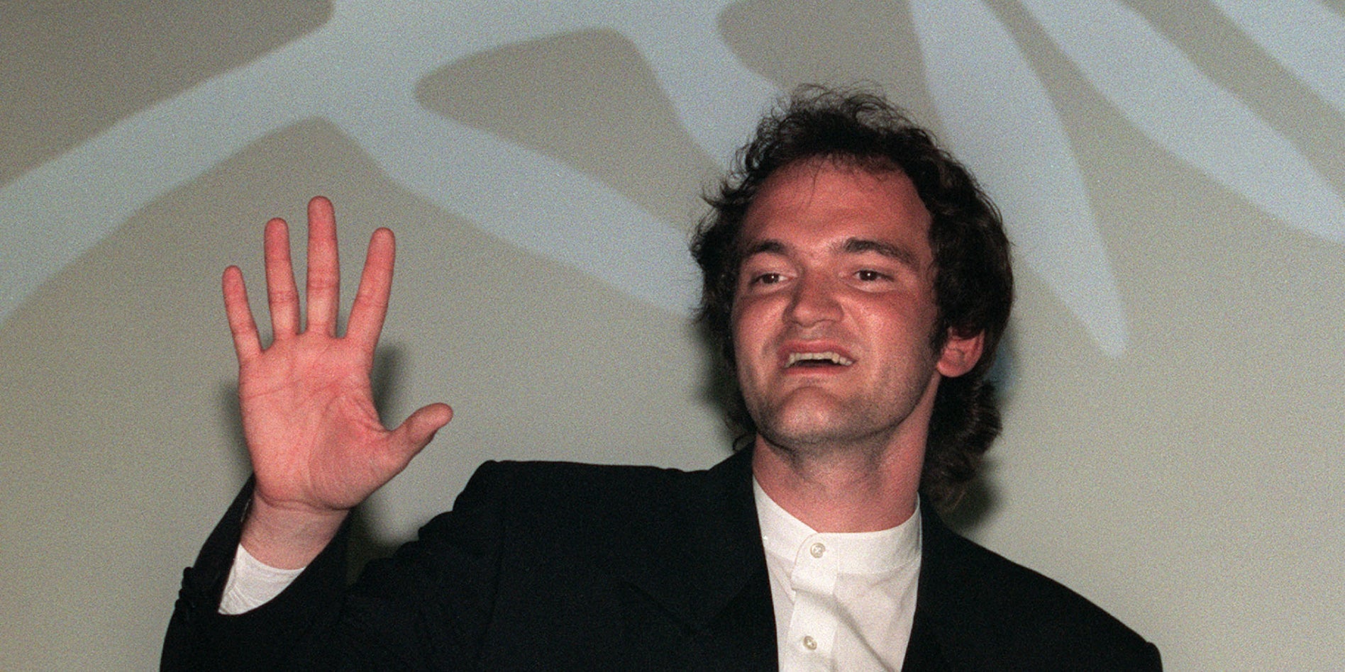 Le réalisateur Quentin Tarantino et sa Palme d'Or