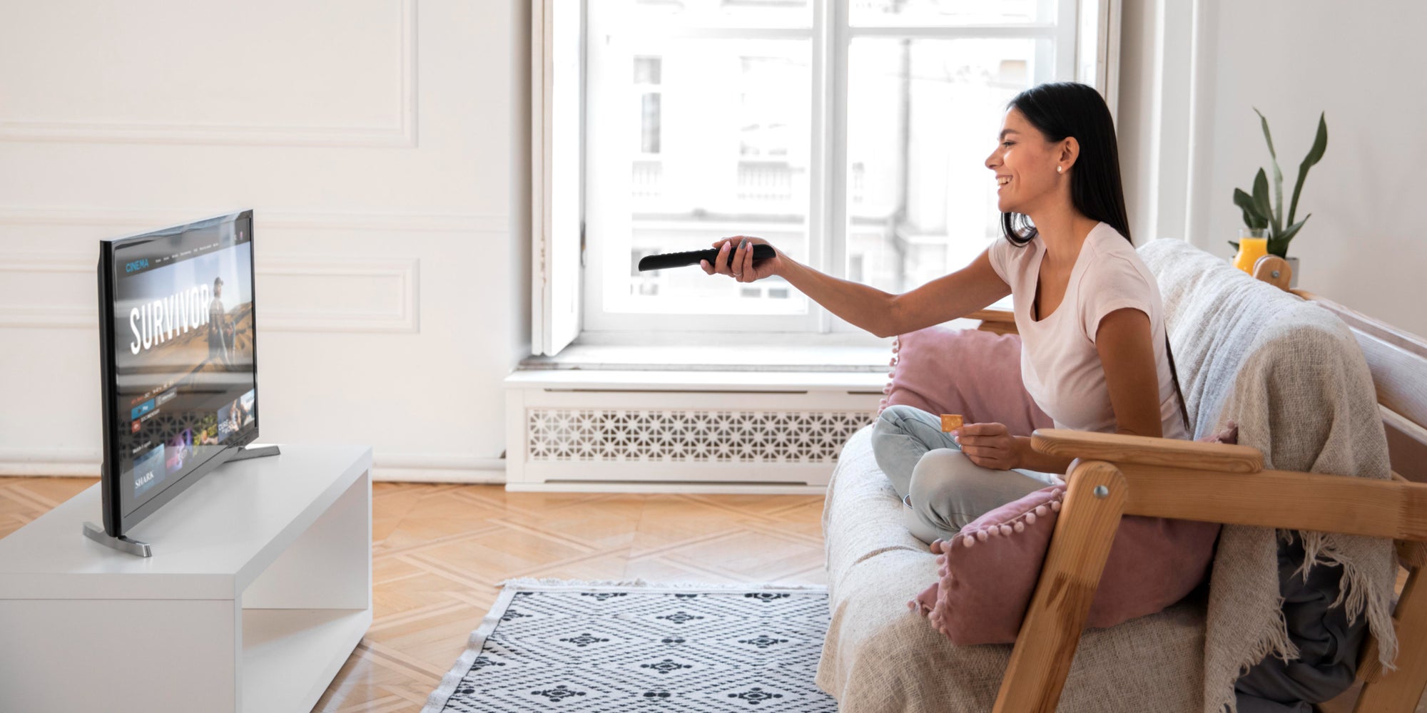 Il existe une règle simple pour calculer la distance idéale entre sa TV et son canapé.