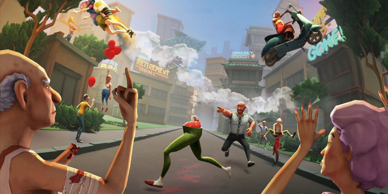 Incarnez une personne âgée rebelle et semez le chaos dans toute la ville avec le jeu Just Die Already. 