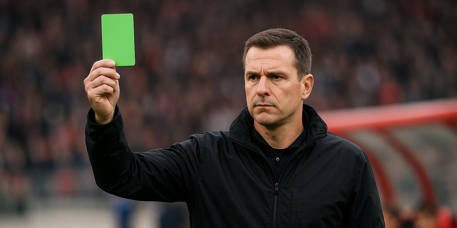 Découvrez dans quelles circonstances le carton vert peut être utilisé par un entraîneur.