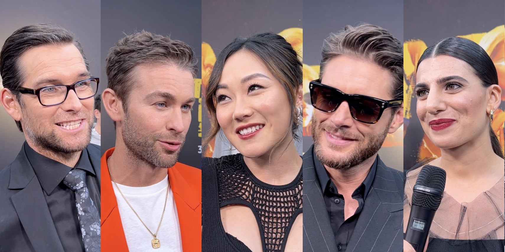 Le casting de "The Boys" à l'avant-première de la saison 3 organisée au Grand Rex, à Paris, le 23 mai 2022.