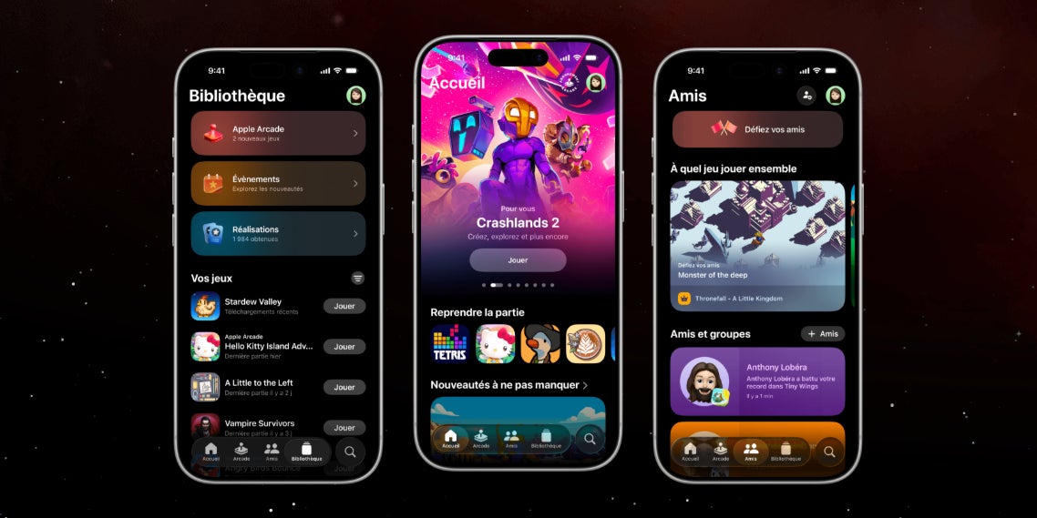 Découvrez Apple Games sur iPhone avec iOS 26