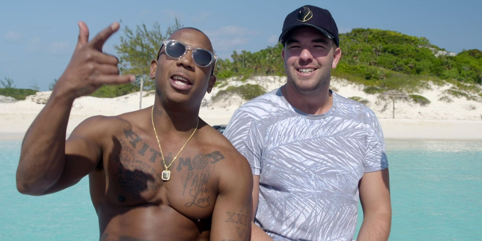 Ja Rule et Billy McFarland, co-associé et fondateur du Fyre Festival. 
