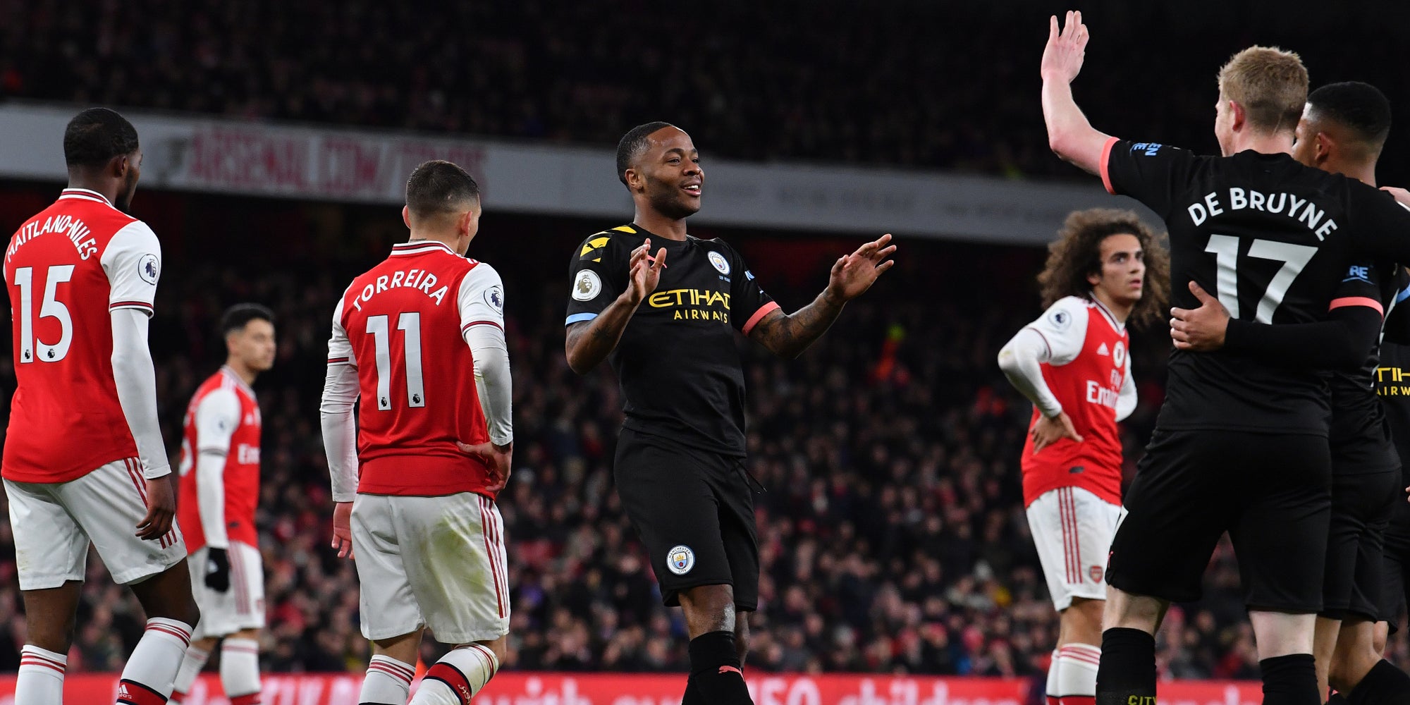 Manchester City s'était imposé 3-0 sur la pelouse d'Arsenal au match aller, le 15 décembre 2019 à Londres