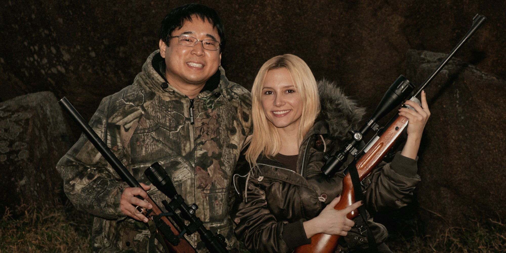 Lorena Comparato et Henrique Kimura dans "Elize : Surgie de l'ombre".