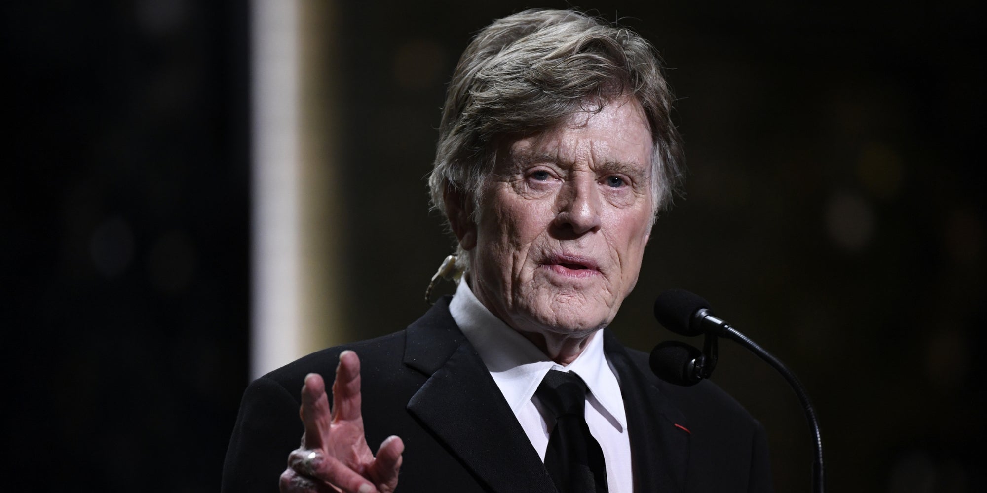 Robert Redford reçoit un César d'Honneur à Paris, le 22 février 2019