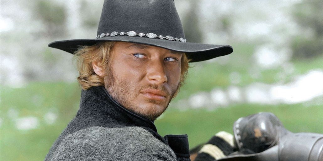 Johnny Hallyday dans le film "Le Spécialiste", sorti en 1969 et récemment restauré en version 4K.