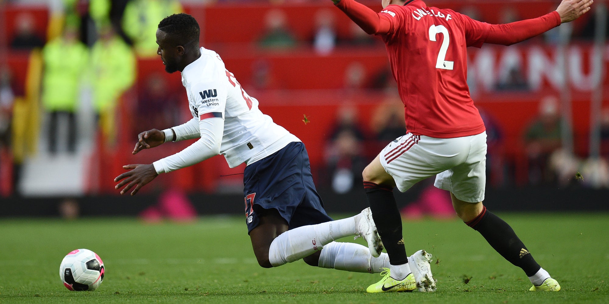 Manchester United et Liverpool avaient fait match nul 1-1 lors du match aller à Old Trafford, le 20 octobre 2019