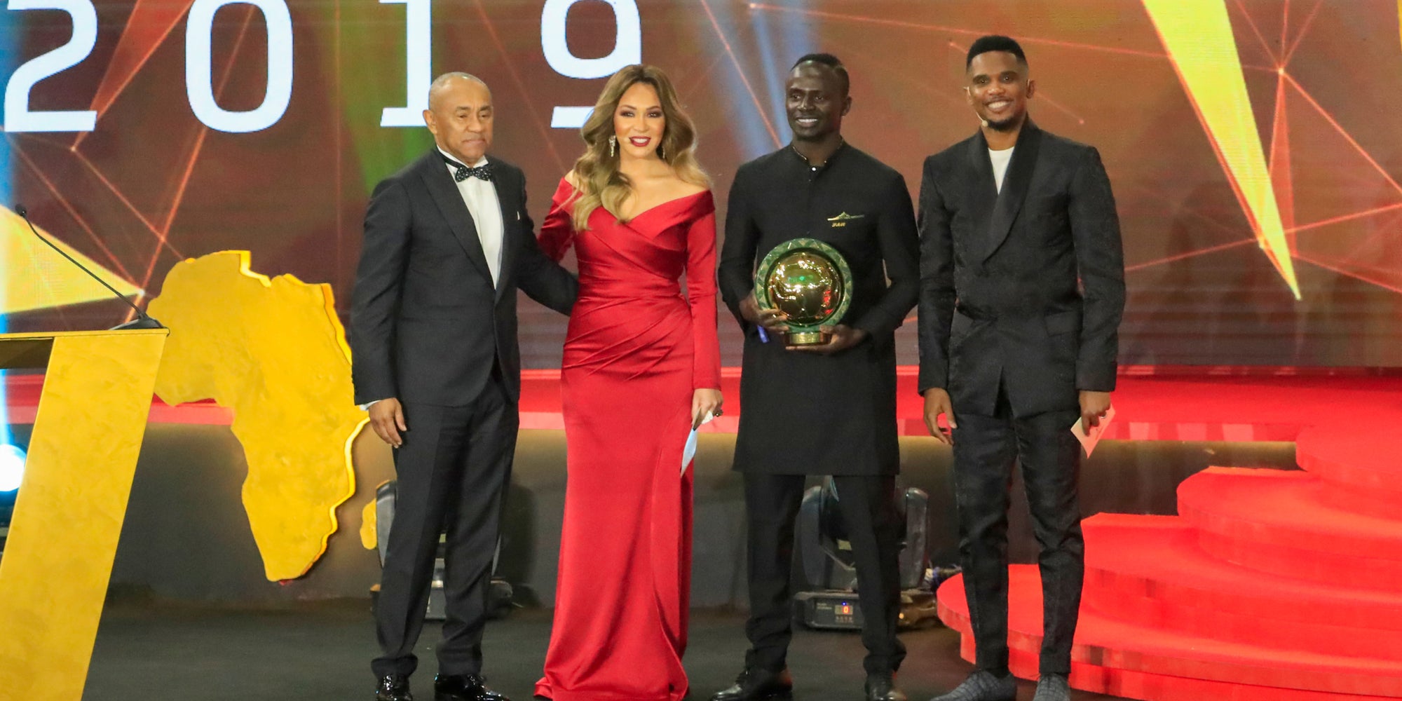 Sadio Mané a reçu la récompense le lundi 7 janvier 2020 à Hurgada, en Égypte