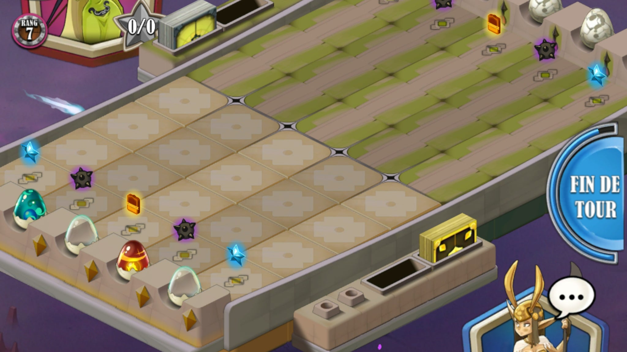 C'est d'autant plus gênant sur certains jeux où il est impossible de voir une partie de l'écran et d'interagir avec, comme ici sur Krosmaga