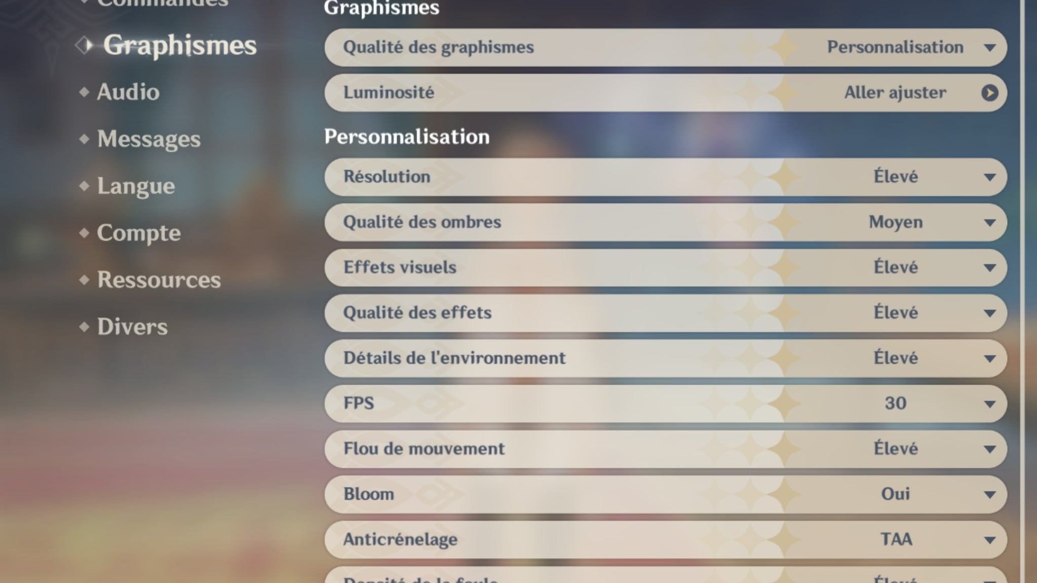 L'expérience de jeu reste fluide même avec les graphismes poussés au maximum