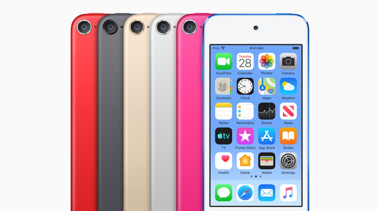 L'iPod touch, ressemblant presque à s'y méprendre à l'iPhone.