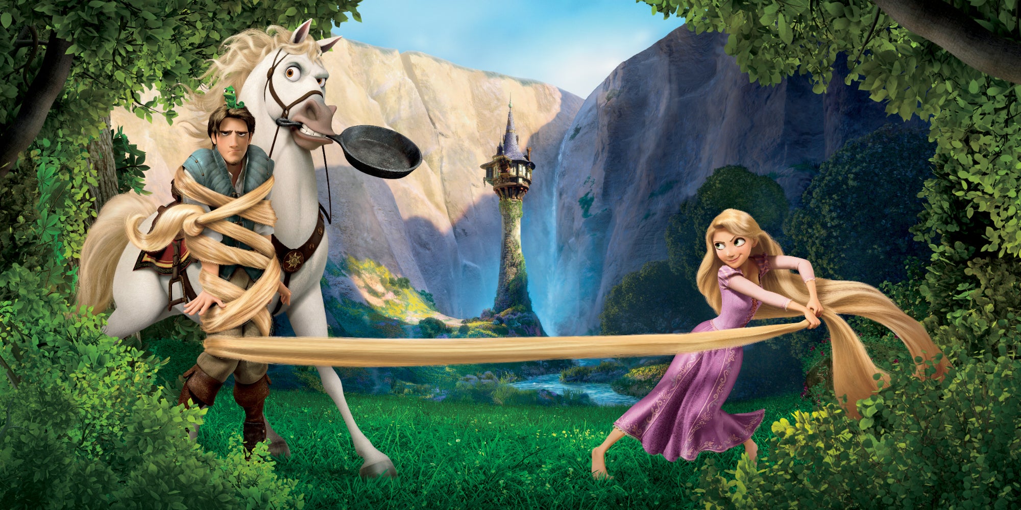 Le film d'animation "Raiponce" sera prochainement adapté en live-action. 