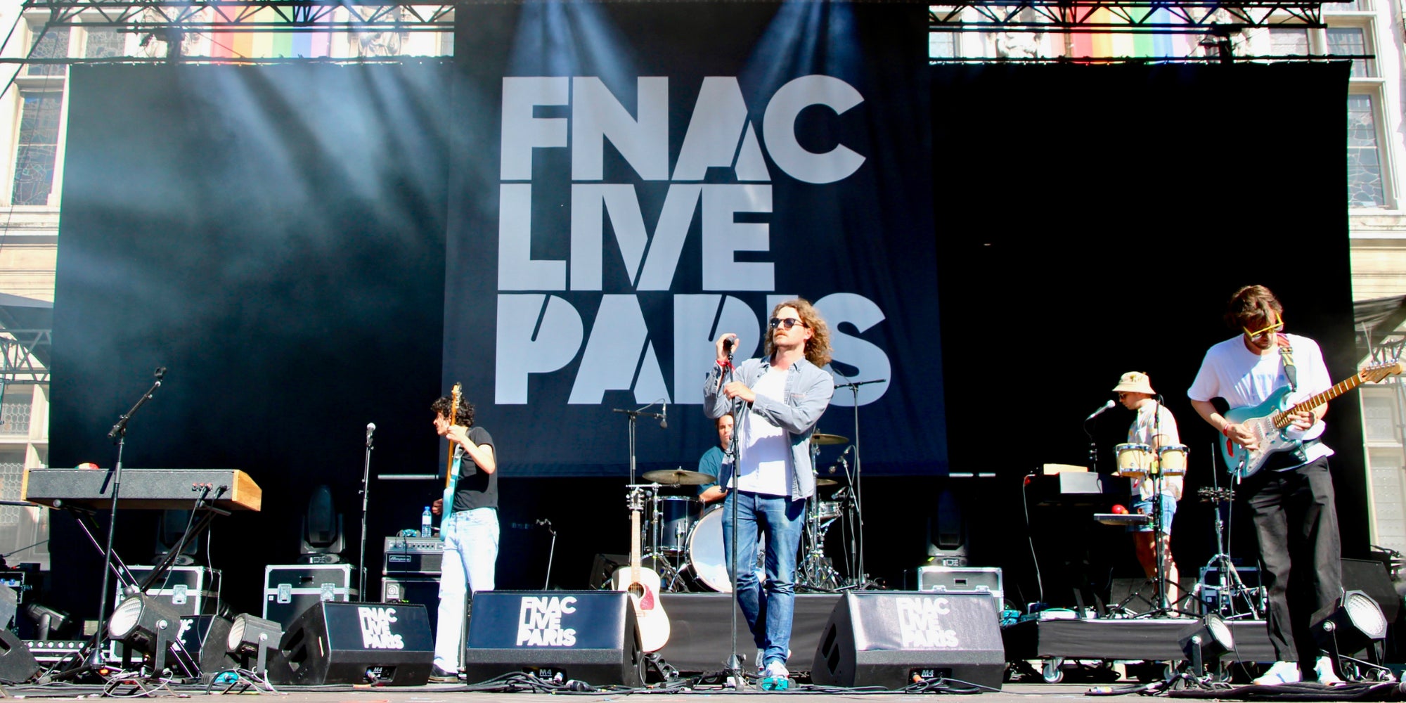 C'est le groupe de pop Pépite qui a entamé en douceur cette seconde journée du FNAC Live Paris.
